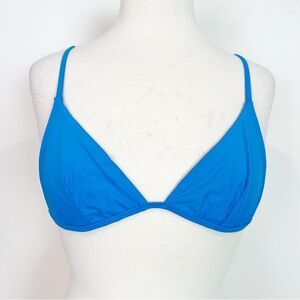 MERRILEE’S BLUE TRIANGLE BIKINI TOP WOMENS SZ MEDIUM
